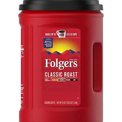 Folgers Classic Roast Ground Coffee (51 oz.)-set of 10 Y