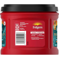 Folgers Brazilian Blend Medium Roast Ground Coffee, 24.2 Ounces