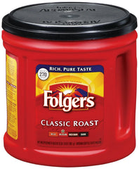 Folgers Coffee Classic Roast - 33.9 Ounce - Makes 270 Cups - 1 Unit
