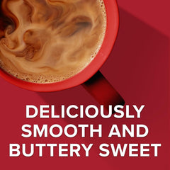 Folgers Buttery Caramel Flavored Ground Coffee, 9.6 Ounce