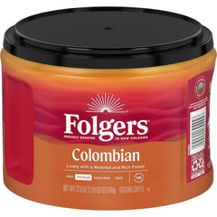 Folgers Colombian Medium Roast Ground Coffee, 22.6 Ounce