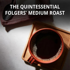 Folgers Classic Roast Ground Coffee, Medium Roast Coffee, 25.9 Ounce Canister