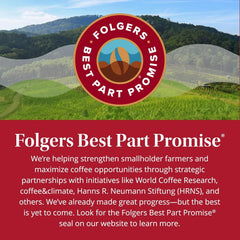 Folgers Colombian Medium Roast Coffee, 22.6 Ounces (Pack of 6)