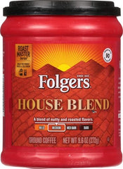 Folgers House Blend Ground Coffee, Medium Roast, 9.6 Ounce (Pack of 3)
